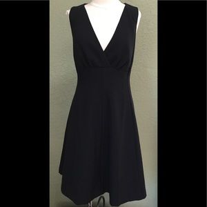 NWOT MODCLOTH DATE NIGHT A-LINE BLACK DRESS SZ L